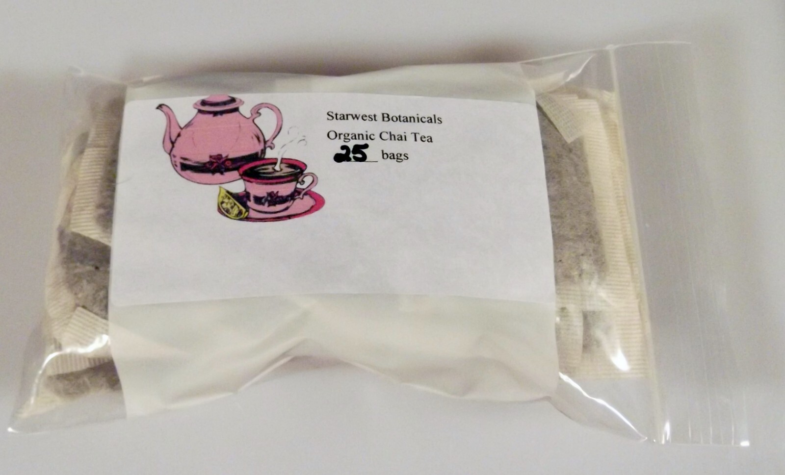 Chai Black Tea Bags USDA Certified Organic Starwest Botanicals Special Blend