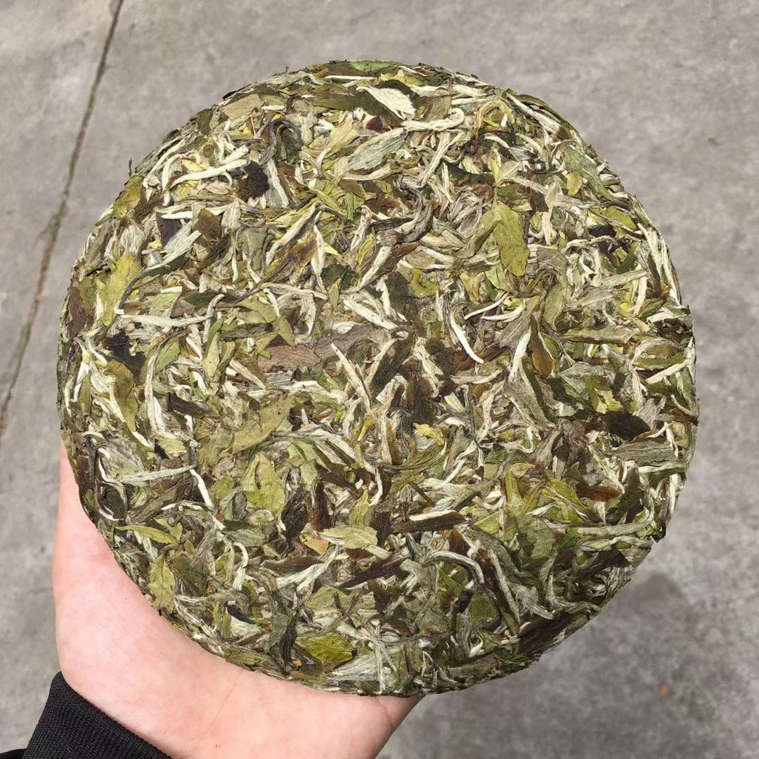 Organic White Tea Bai Mu Dan Peony Natural Premium Cake 300g