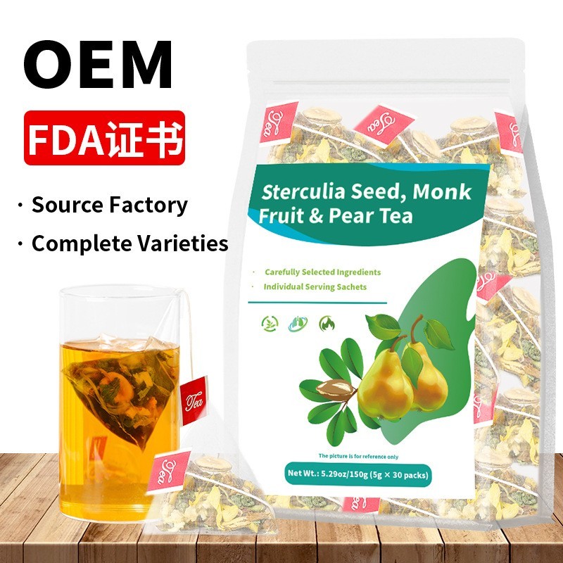 Herbal Tea Chinese Traditional Healthy Drink Ginseng Rose Hawthorn Bitter Melon