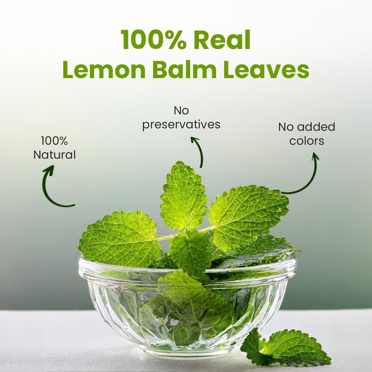 BLUE TEA Lemon Balm Tea 50g Natural Leaf Based Tea Free Shipping World Wide