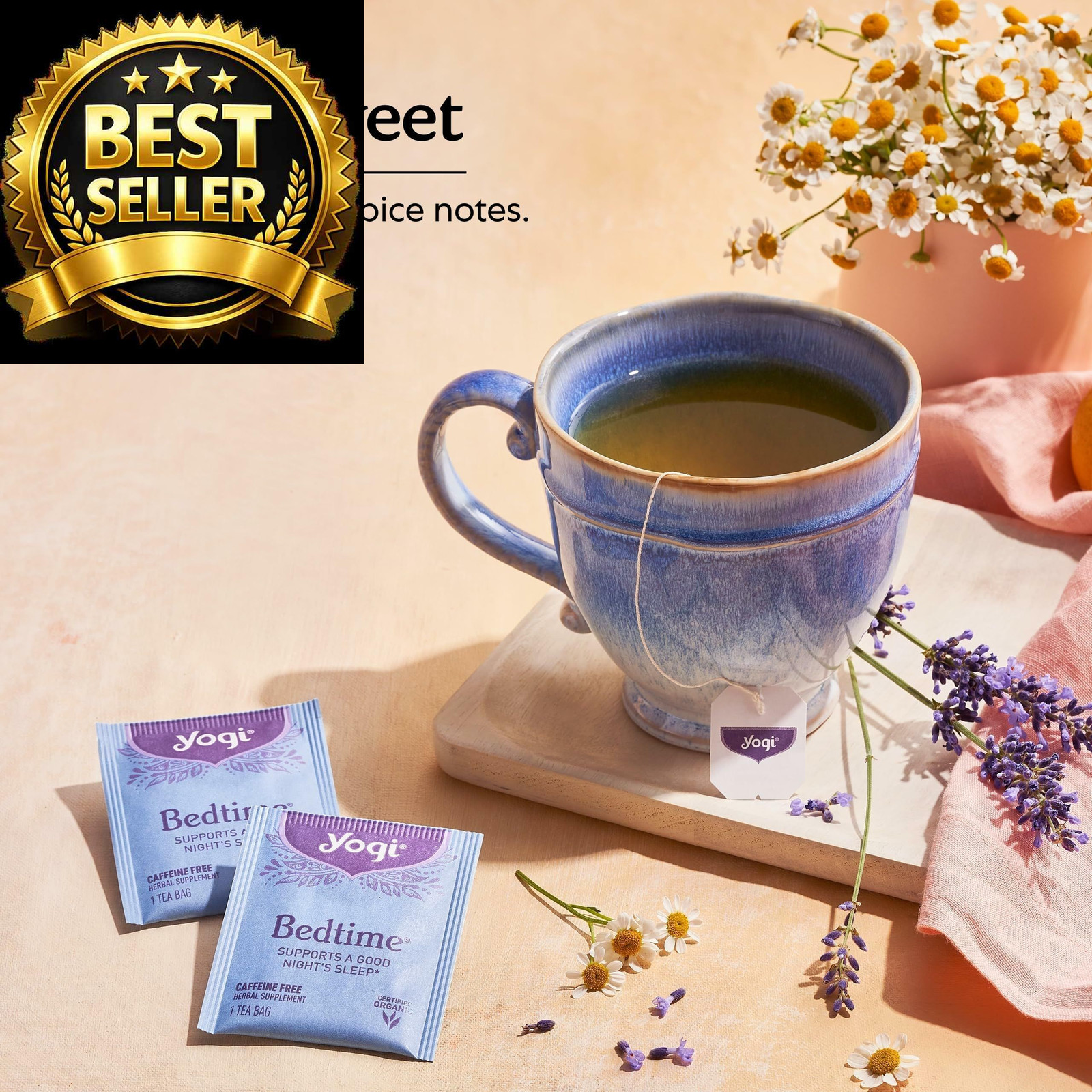 Yogi Tea – Bedtime (6 Pack) – Supports a Good Night’s 16 Count (Pack of 6)