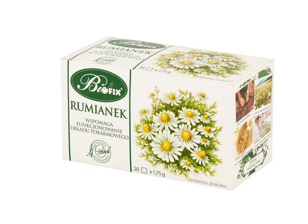 BiFix Bio Chamomile organic tea in bags, 35g