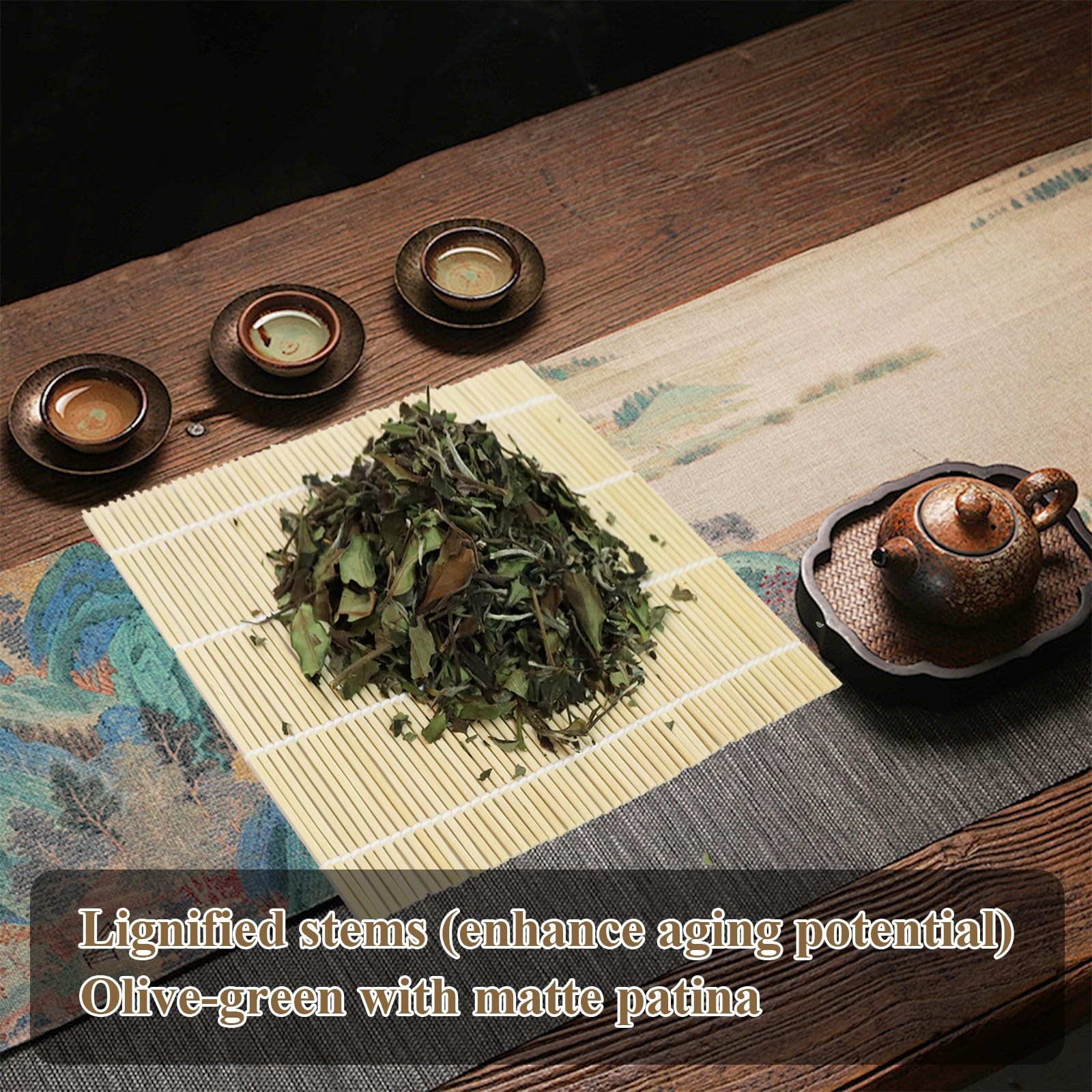 Organic White Tea Loose Leaf- Organic Loose Leaf Tea White Leaves Earthy Flav…