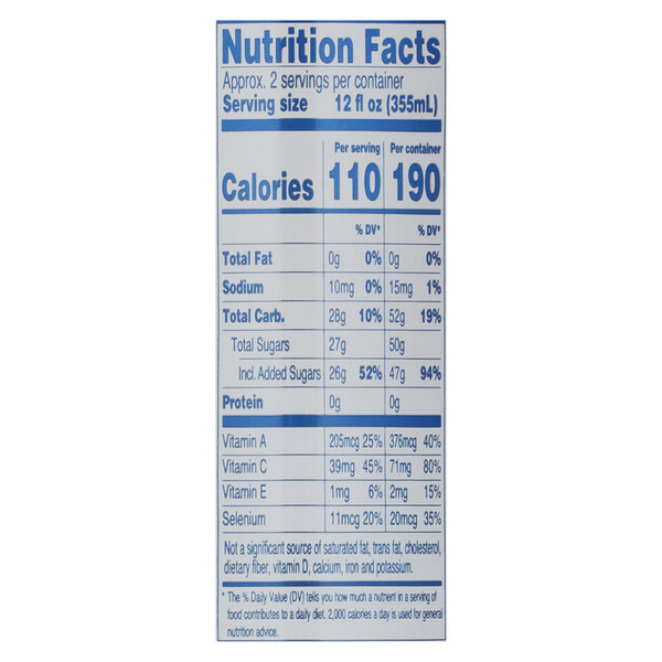 AriZona 100% Natural Blueberry White Tea 22oz pack of 12