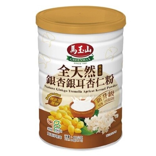 馬玉山 Greenmax High Fiber Almond / Ginkgo Tremella Apricot Kernel Powder (Select)