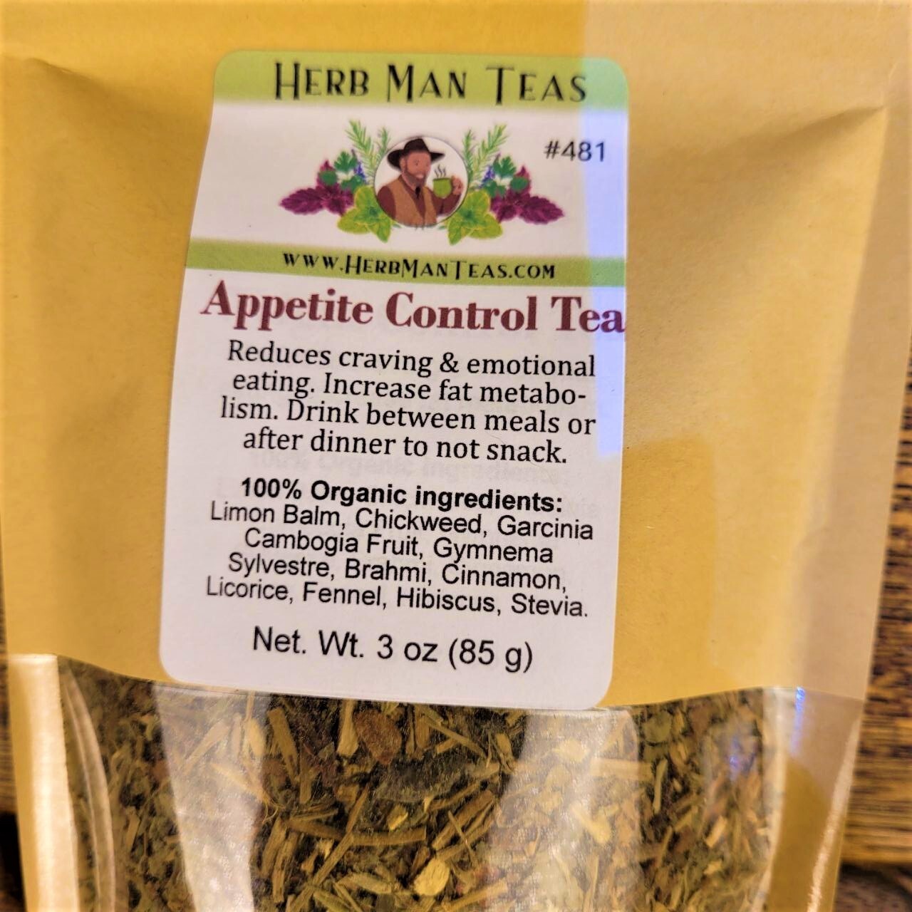 APPETITE CONTROL TEA – Proven to reduce cravings, emotional eating & snacking!