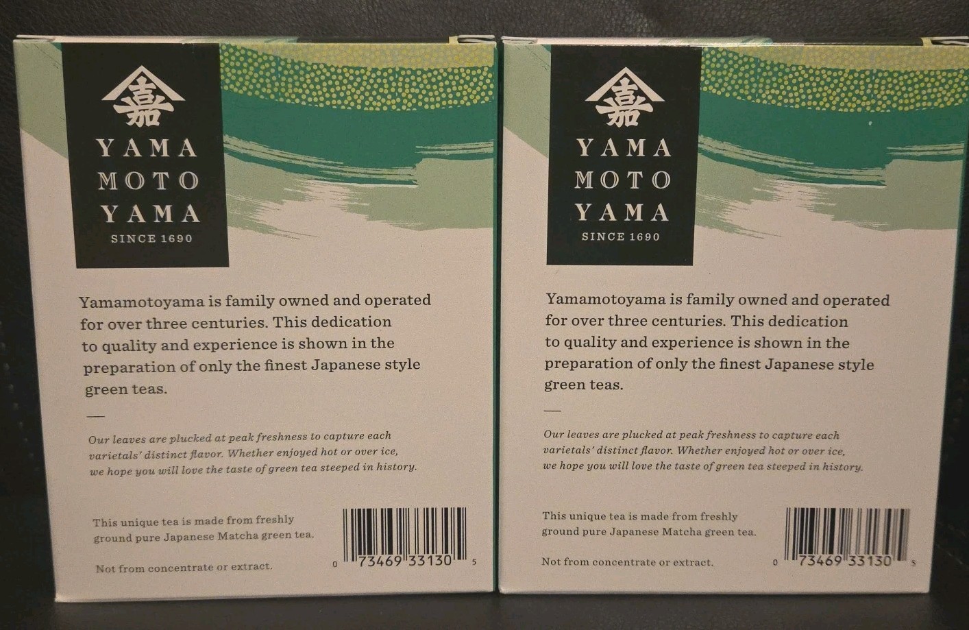 2 Box – Japanese Yamamotoyama Iced Matcha Green Tea Sweetened (24 Packets Total)