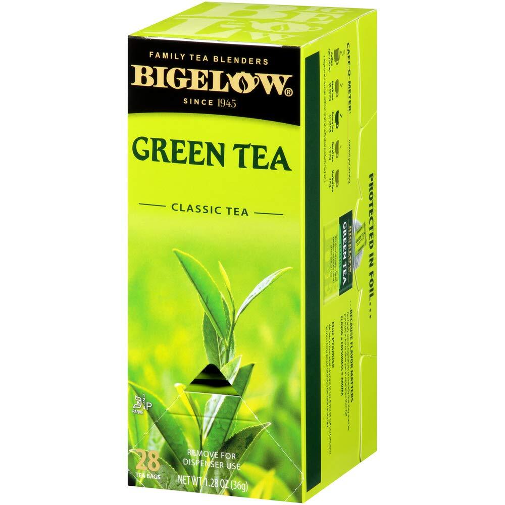 6-Pack Green Tea 28-Count Boxes Bright Antioxidant-Rich Natural Medium-Caffeine