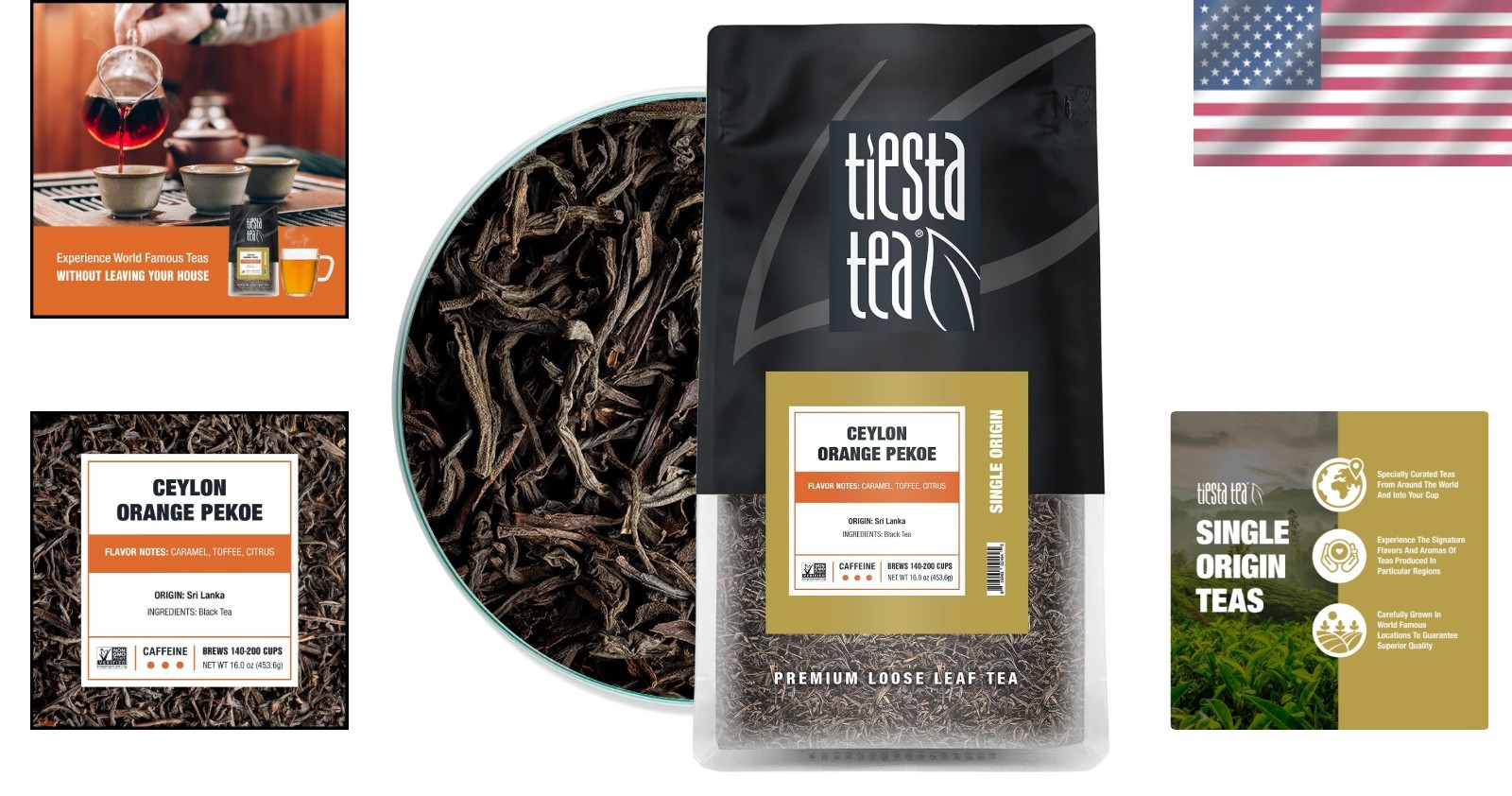 High-Quality Ceylon Black Tea – Single Origin Loose Leaf