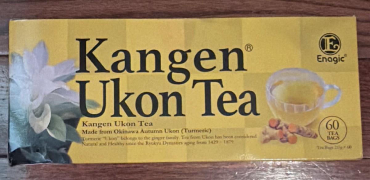 Enagic Kangen Ukon Tea Herbal Turmeric Bagged Japanese 60 Bags
