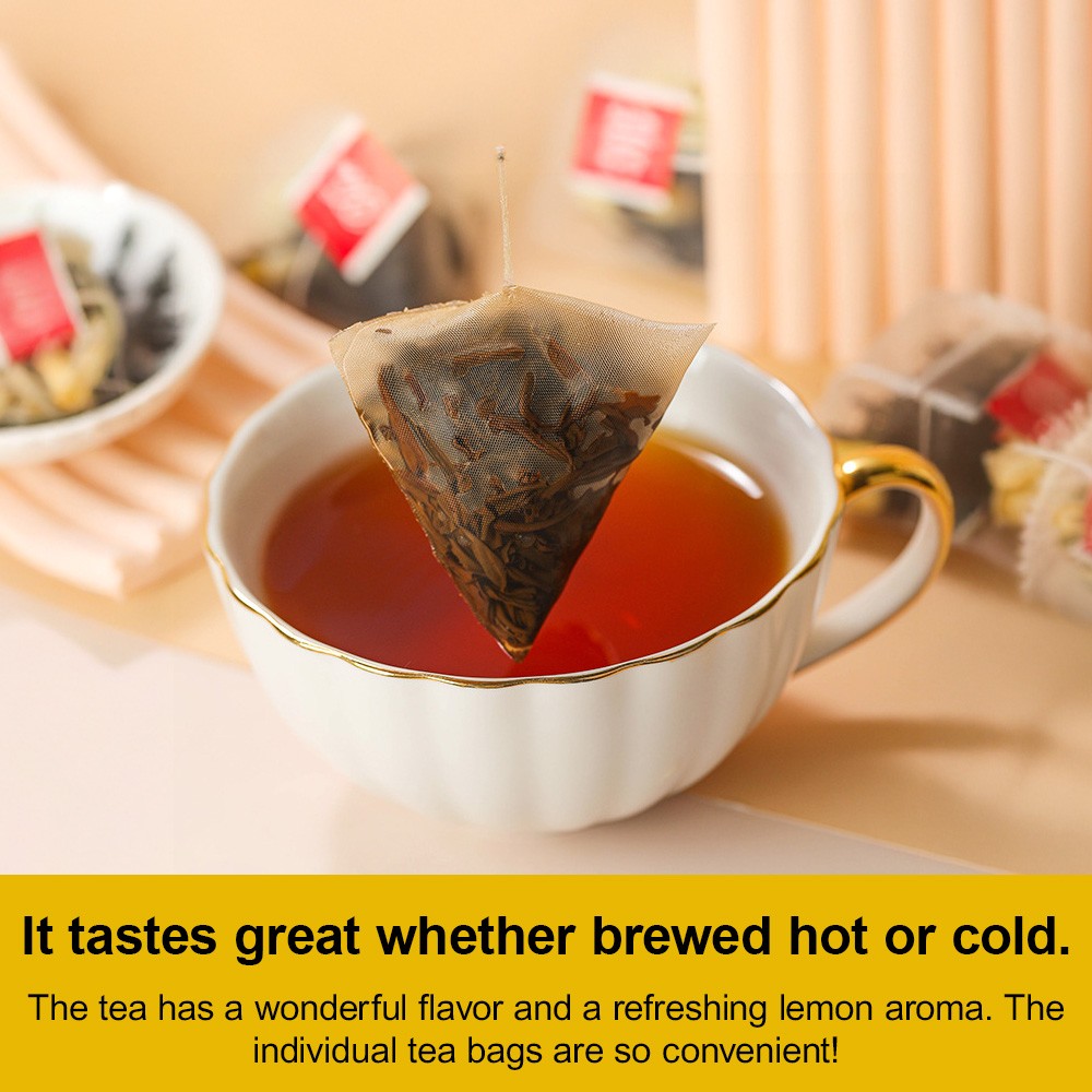 Lemon And Black Teaby Tea Refreshing Cleansing Replenishes Vitamin C 90 G