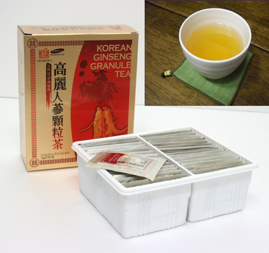 Korean Ginseng Extract Granule Tea / Health Food / KOREAN MADE (3g X 100bags)