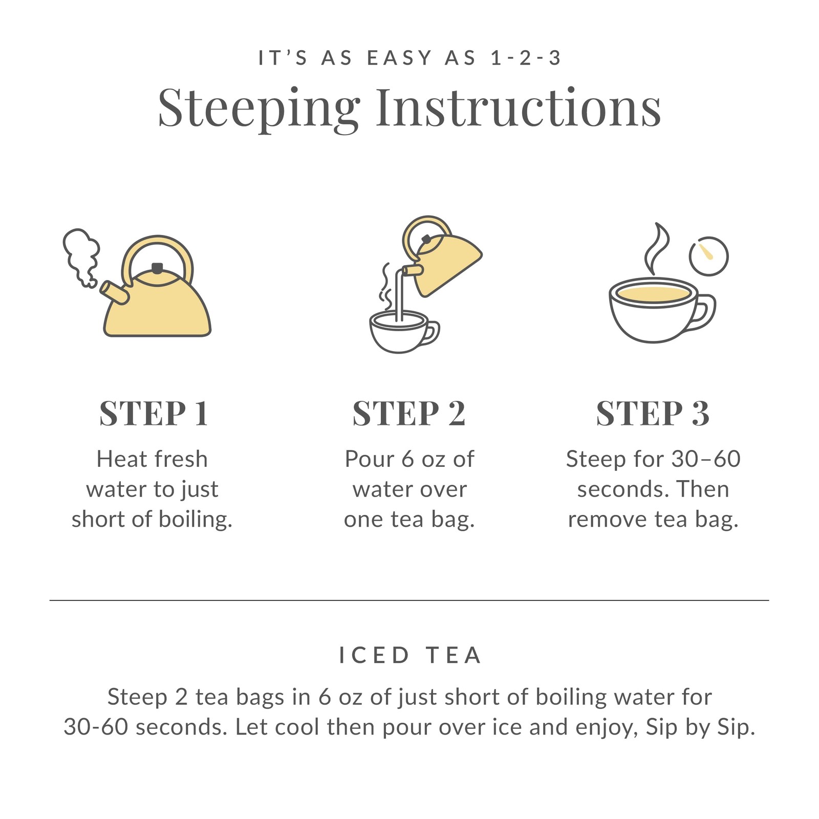 – Honey Mango 100% White Tea Bags, Steeps 50 Low-Caffeinated Cups