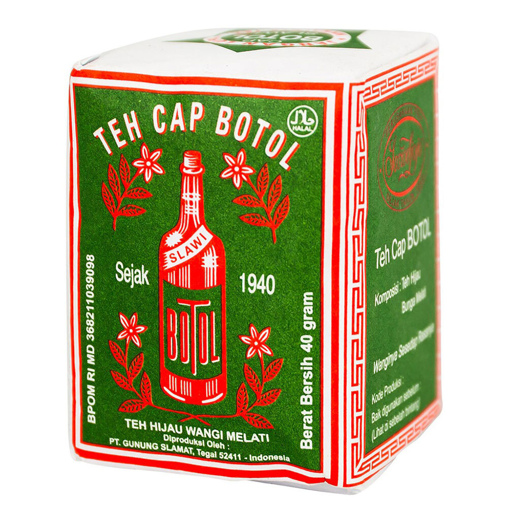 KP Pure Green Tea Delight Indonesia Java Traditional Loose Tea 10 Pcs @40 gr