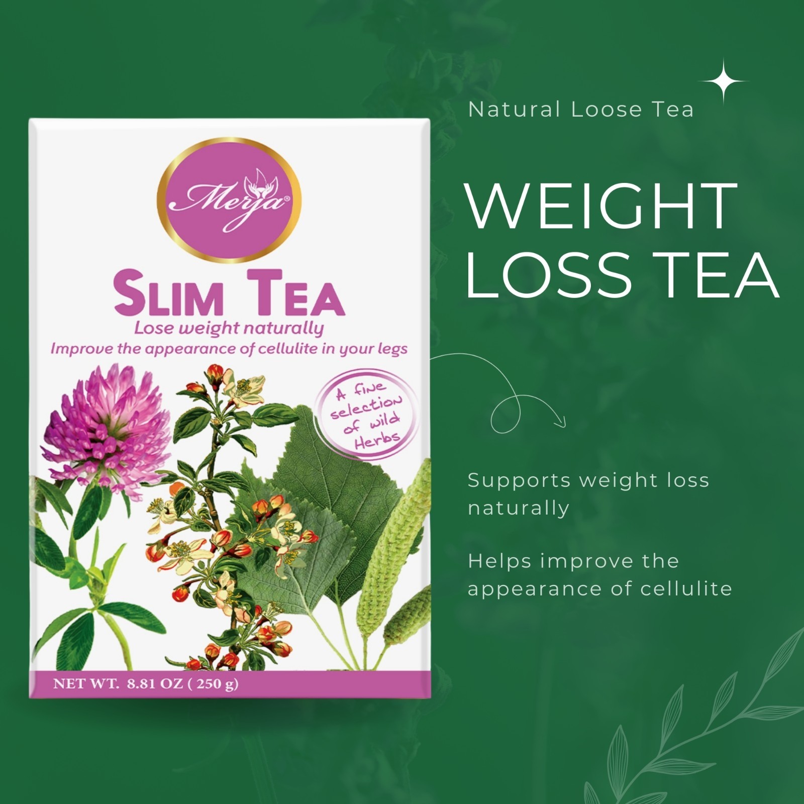 Slim Tea – Weight loss Tea – Loose Tea – 100% Natural Tea
