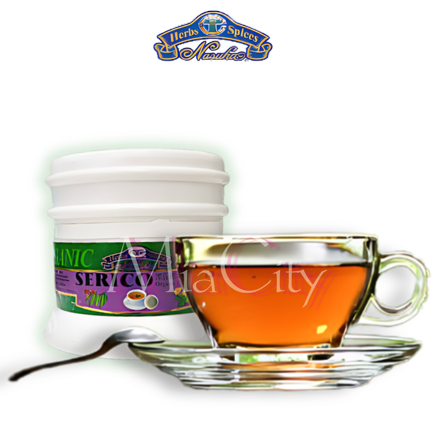 Herbs Spices SERICO Organic Plus Herbal Tea 120g , 60g