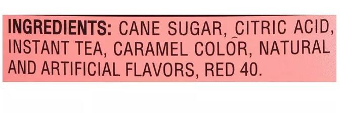 Peach Iced Tea Mix , 82.6 oz. 4C