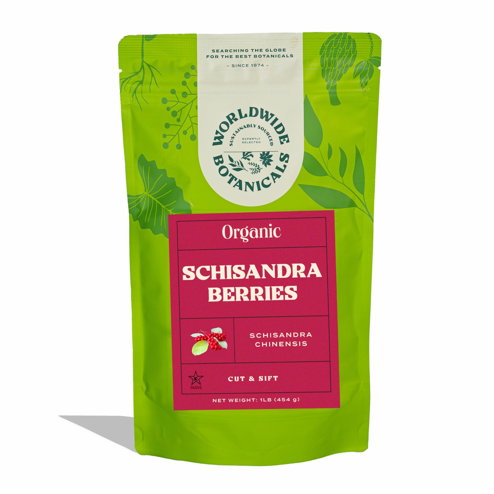 Organic Schisandra Berries, 1lb, tea cut for best infusion. 100% Schisandra c…