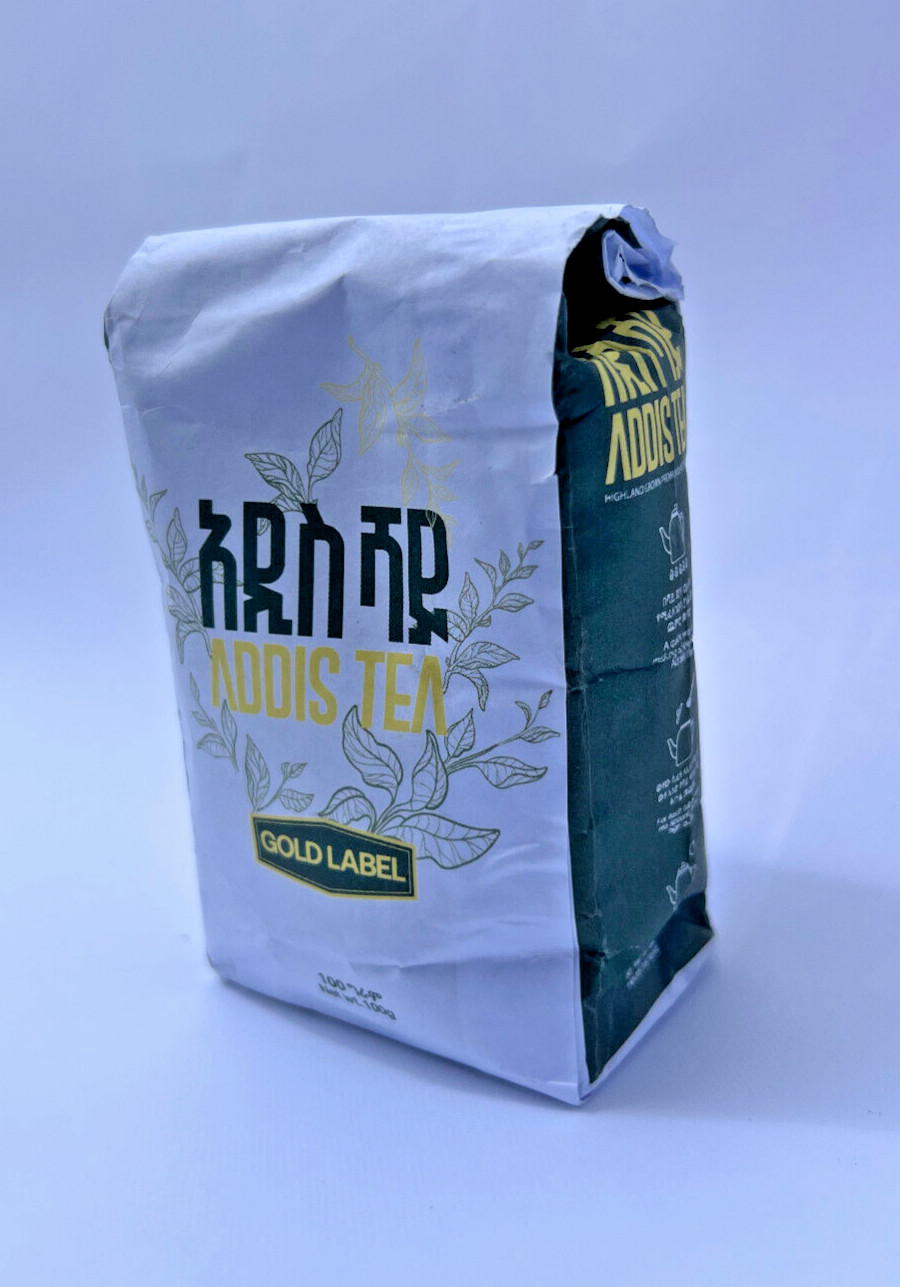 Addis Shay Gold Label Addis Tea Ethiopian Organic Blend Loose Tea 100g