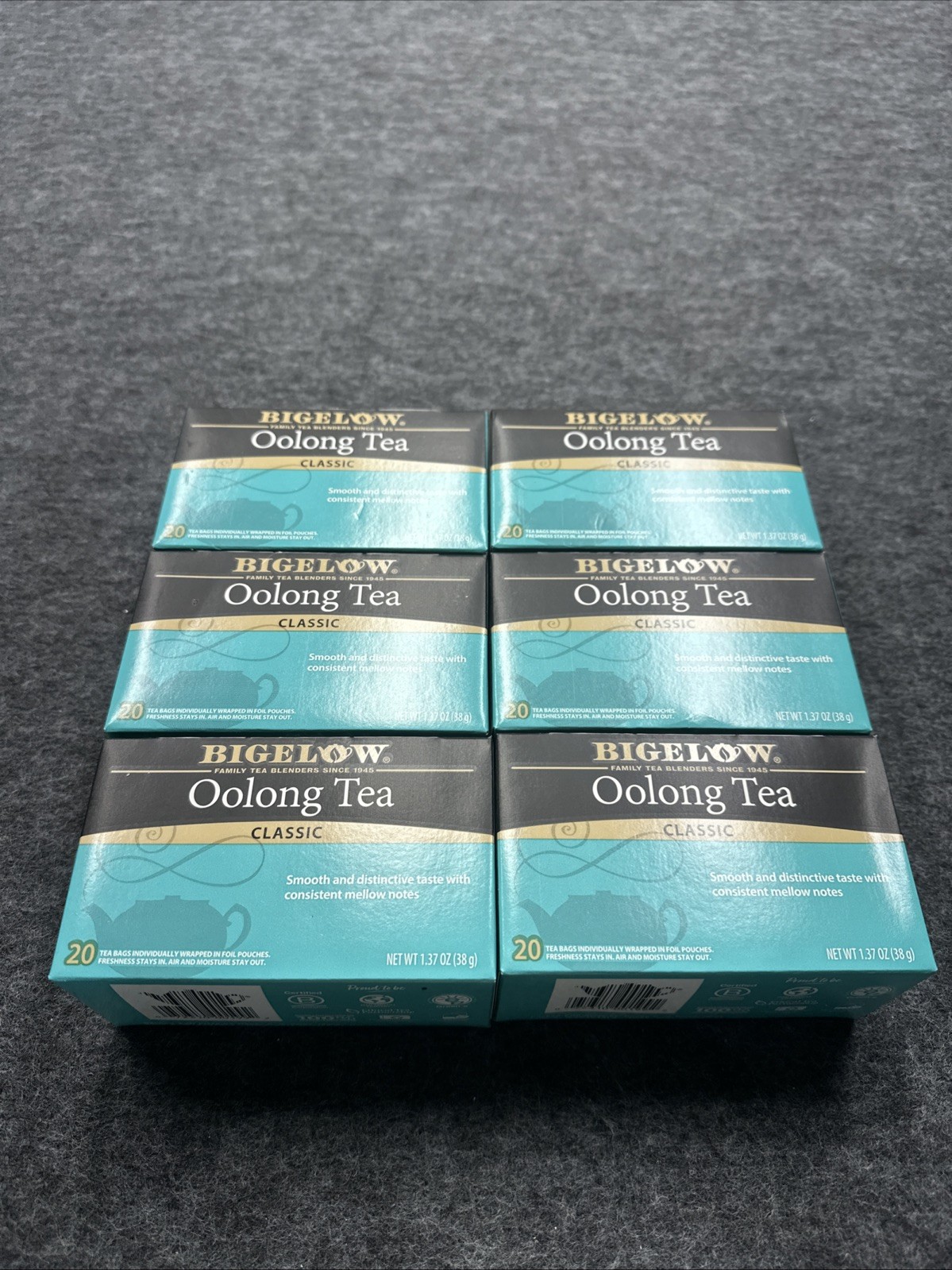 120 Count Begelow Oolong Classic Tea BB 12/2026