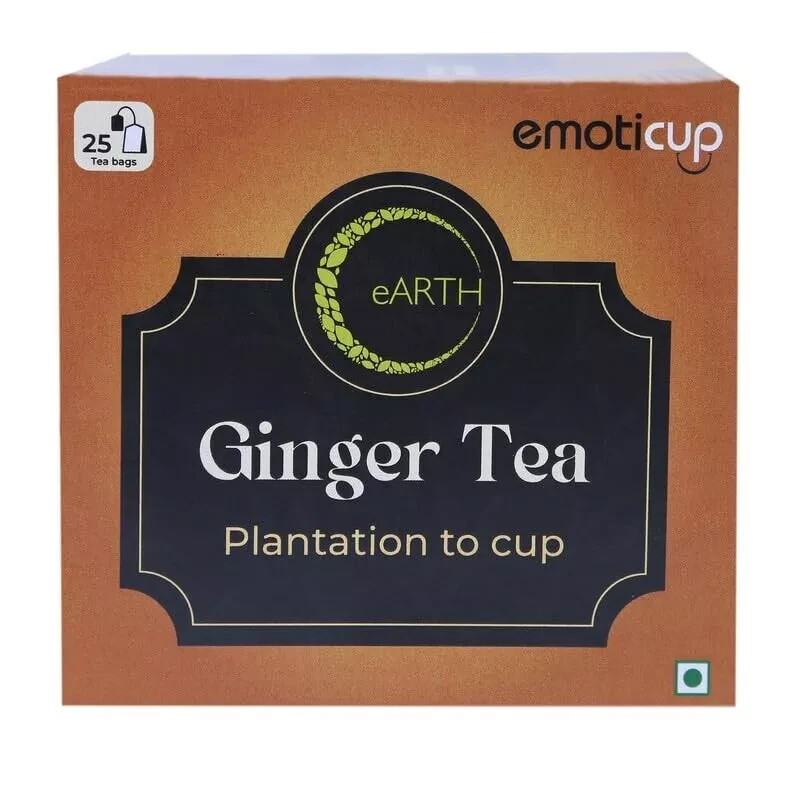 EMOTICUP Ginger Tea 90G Free Shipping World Wide