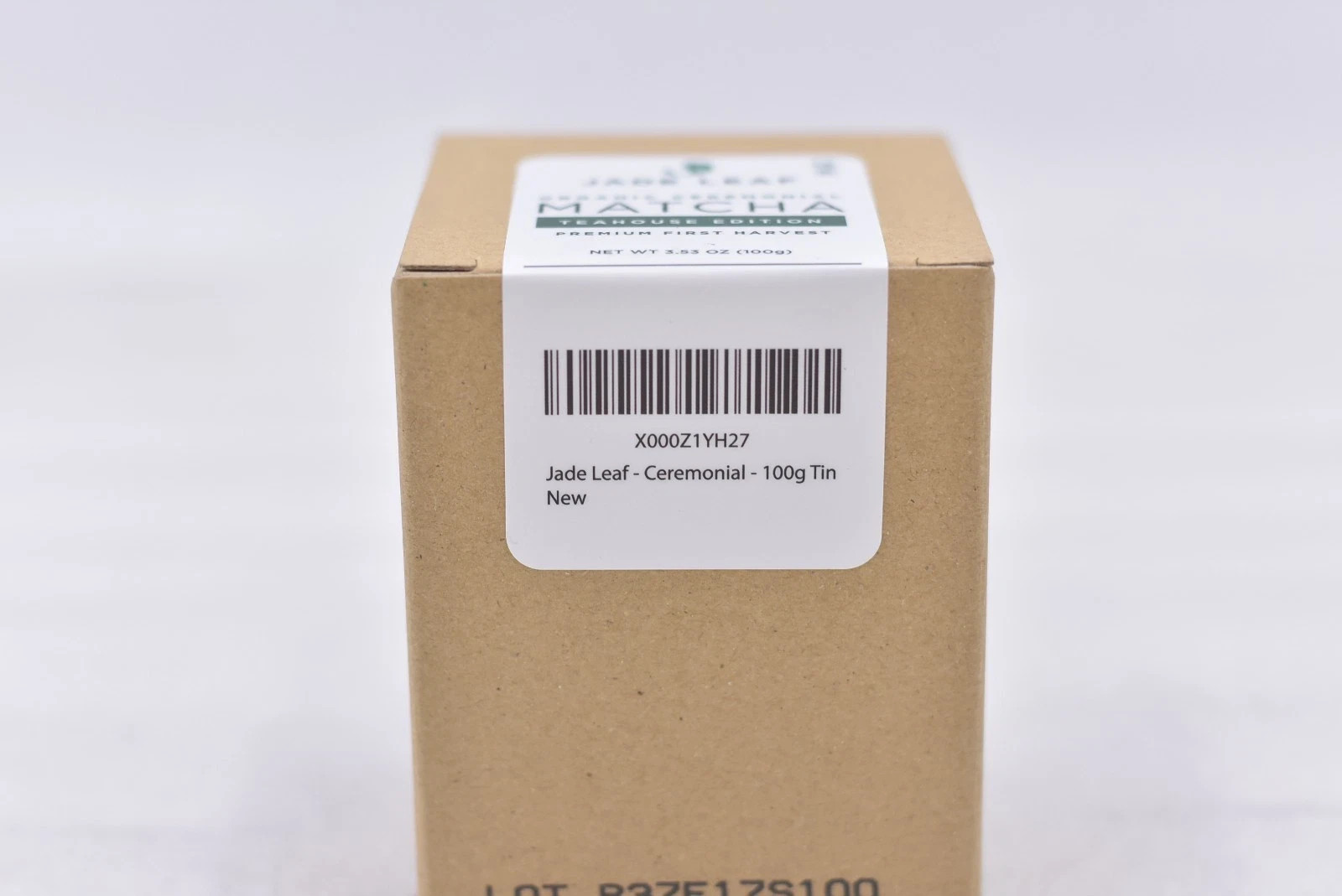 Jade Leaf Organic Ceremonial Matcha Powder Teahouse Edition 3.53oz Exp: 05/27