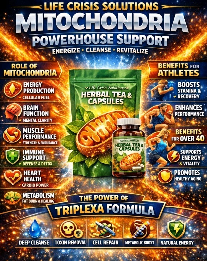 DR . SEBI INSPIRED-2000 X SYNERGETIC NATURAL COMPOUND SUPER Mitochondria TEA