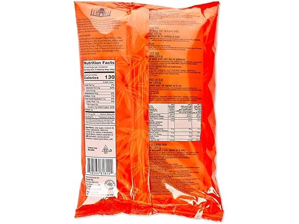 1PK David Rio Food Service Bag Tiger Spice Chai