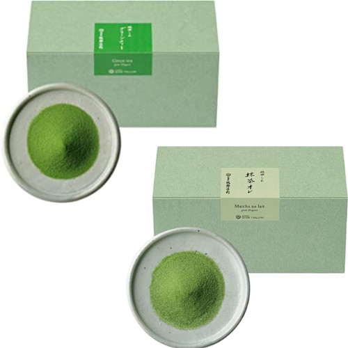 Gion Tsujiri Kyoto Uji matcha 20g×10 bags & matcha au lait 30g x 7 bags JAPAN