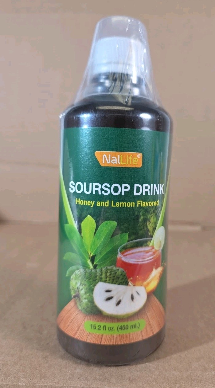 NalLife Soursop Leaves Extract Drink 15.21 oz (450 ml) Concentrated Soursop…