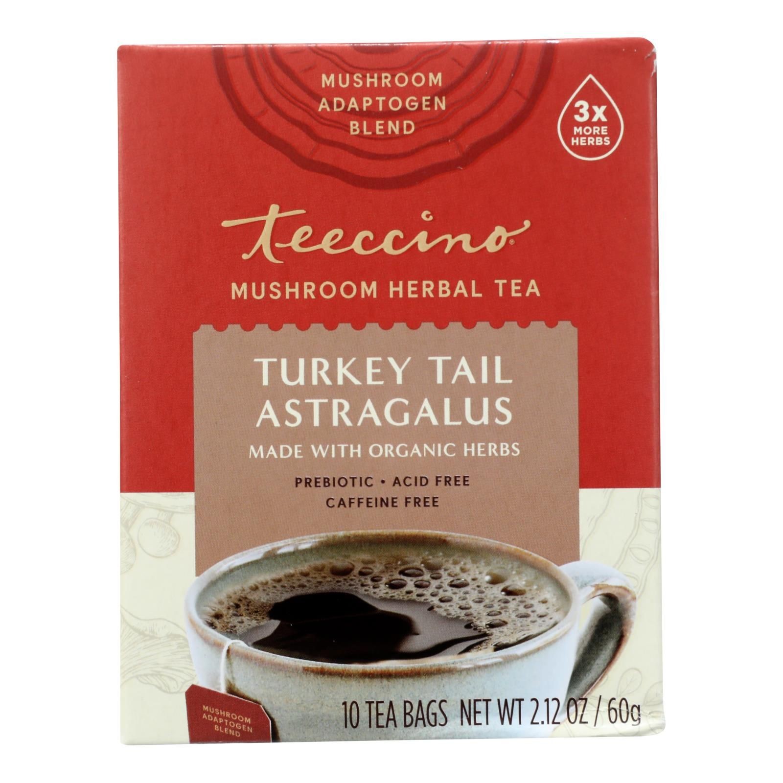 Teeccino – Mush Tea Turkey Tl Astr – Case Of 6-10 Bag