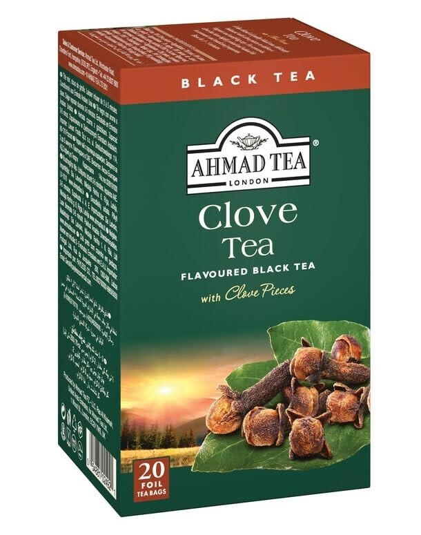 20 Count Clove Tea Bags – Natural Caffeine & Ethical Sourcing for Tea Lovers