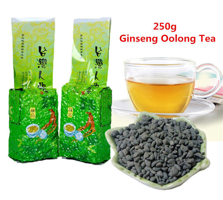 250g Natural Taiwan Ginseng Oolong Tea Herbal Energy Tea for Men Women