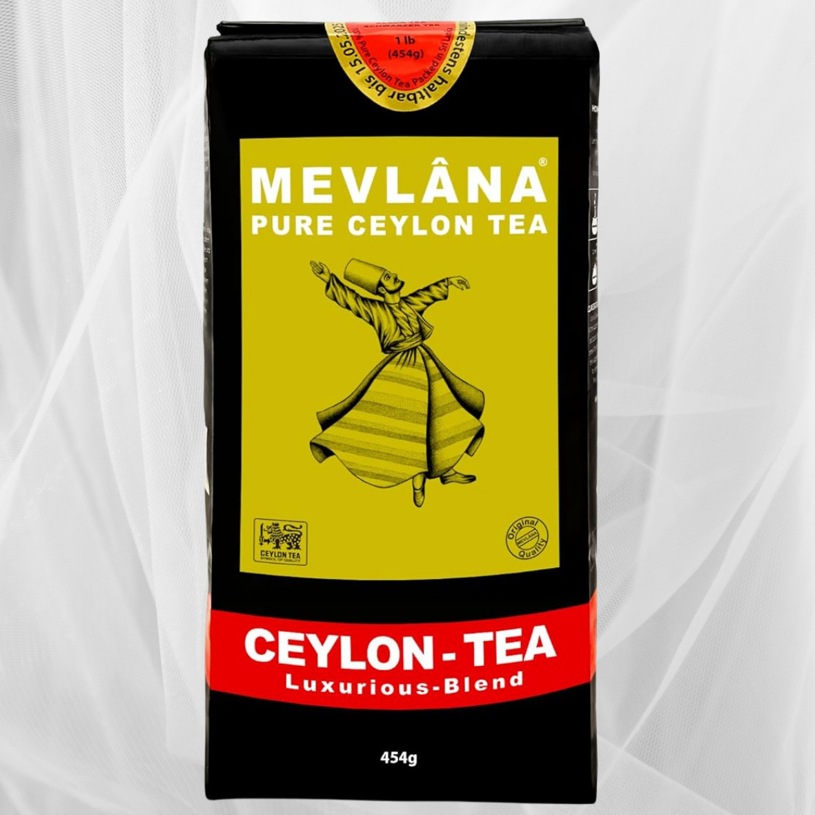 Mevlana Ceylon Tea, Loose Leaf, 1 Lbs – Best Ceylon Black Tea Leaves from Sri La