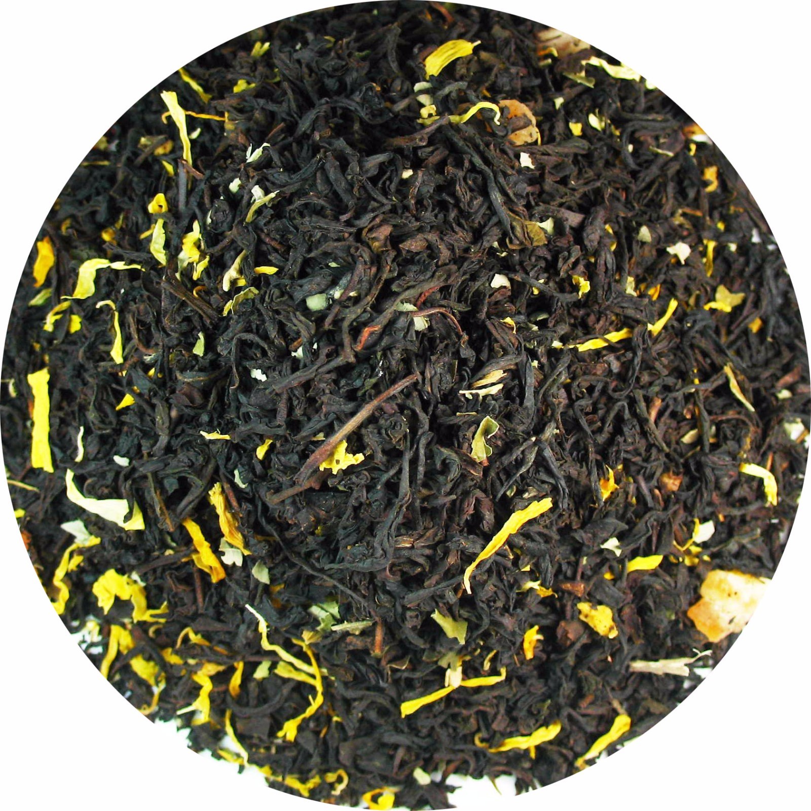 Greenhilltea Premium Ceylon Flavored Black Tea Peach Apricot Loose Leaf 1/4 lb