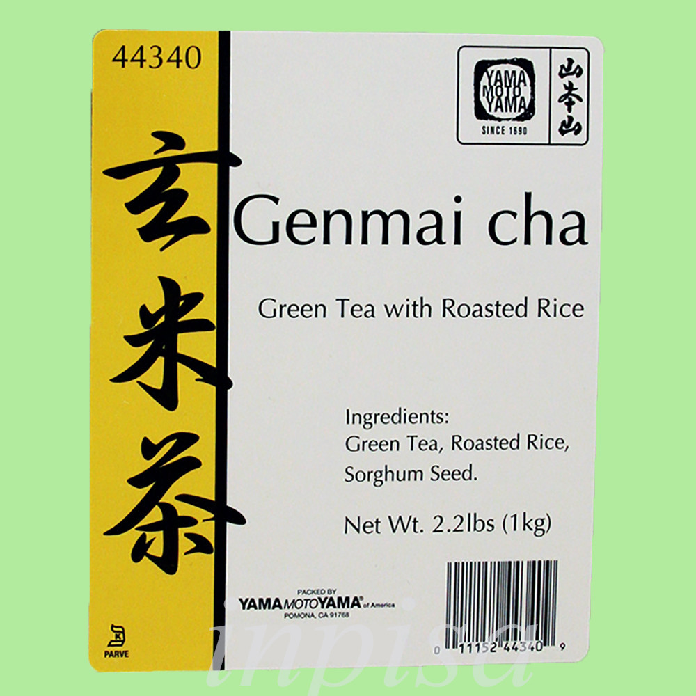 GENMAICHA 4 Bags x 2.2 Lbs BROWN RICE GREEN TEA YAMAmotoYAMA