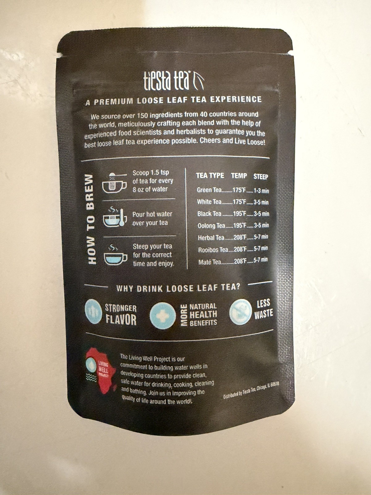 Tiesta Tea Thirteen 2.5 oz Bags (Brews 20-25 cups) Assorted Flavors