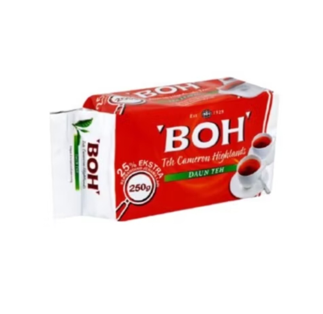 10x Packs BOH Plantation TEA LEAVES Cameron Highlands Pekoe 250g- FREE SHIPPING
