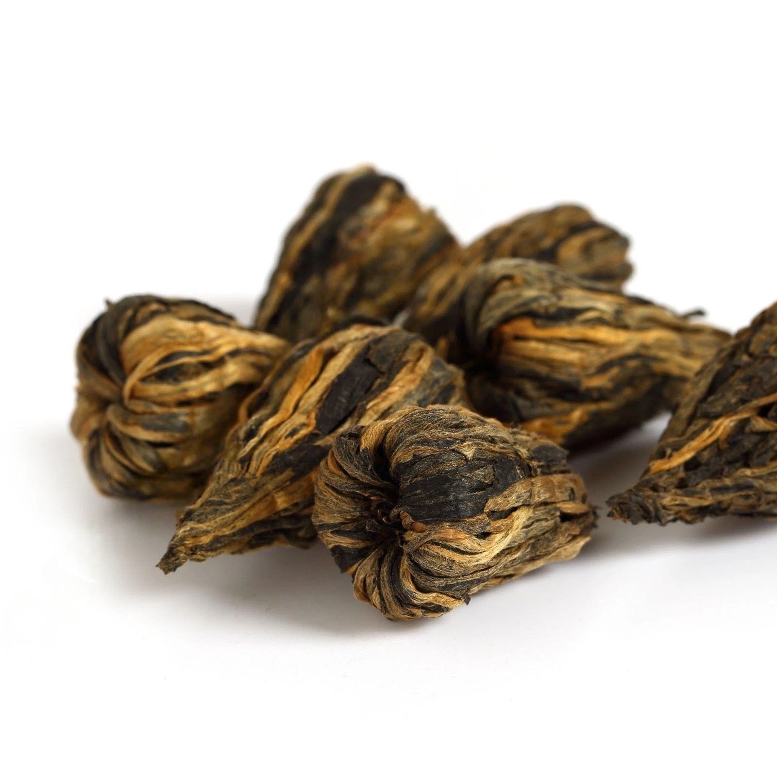 250g Nonpareil Supreme Yunnan Black Tea Fengqing Pagoda Dian Hong Golden Buds