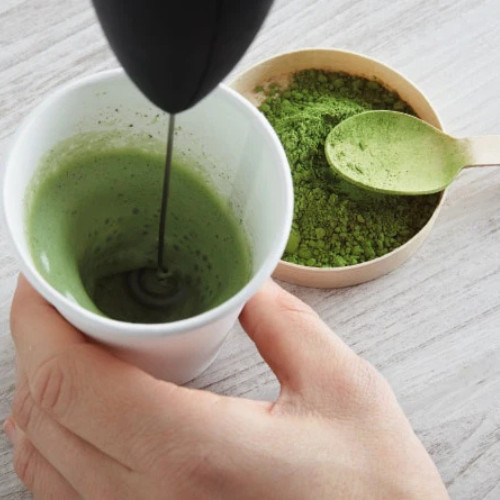 Two Leaves and a Bud Nice Matcha Latte Blend 36 Servings Japanese 17.6 oz (500g)