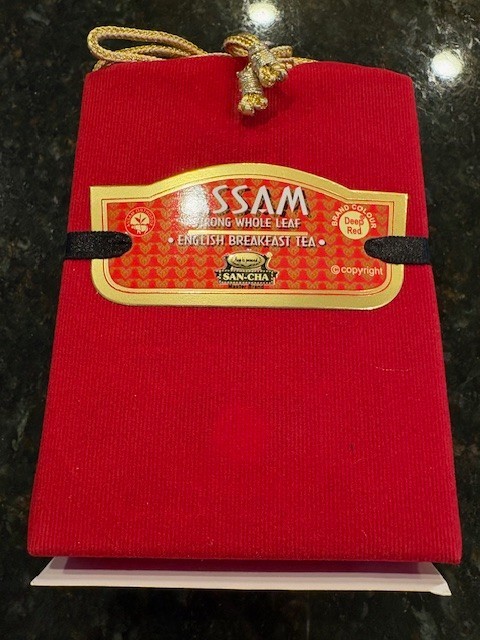 2 SAN-CHA Teas: 100mg Fine Darjeeling & 100mg Assam English Breakfast Loose Leaf
