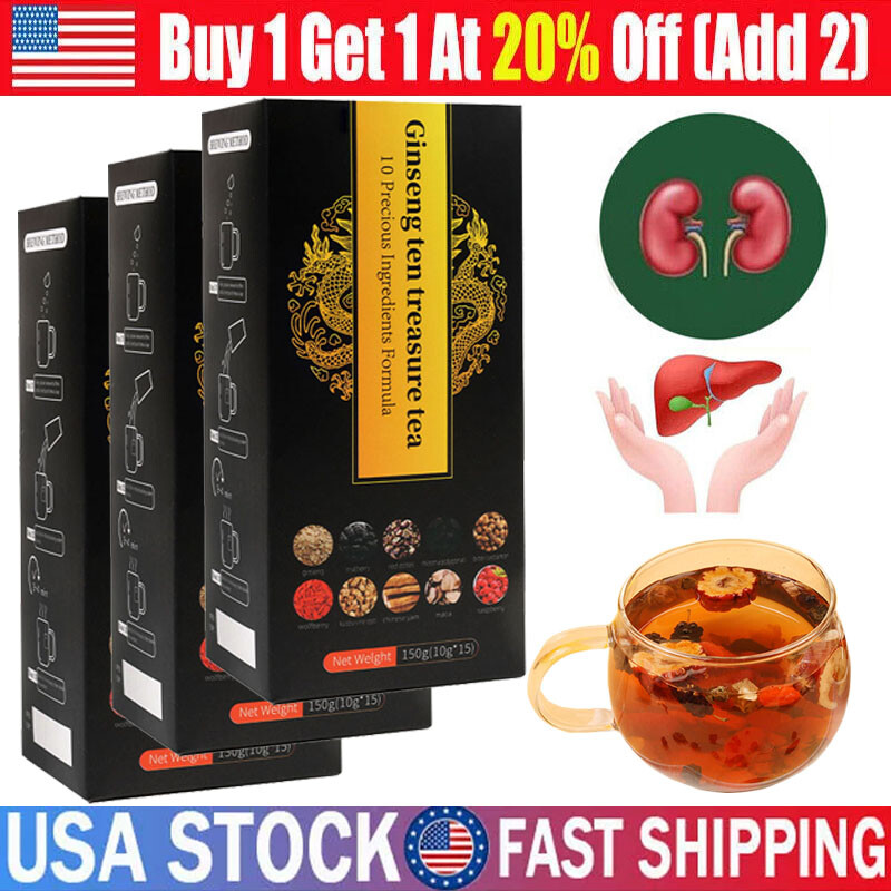 Ginseng six treasure tea , Kidney tea ,liver tea , red date tea , kidney health