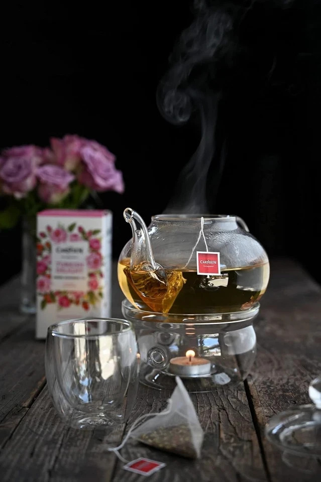 Carmién Tea Pyramid range: Turkish Delight Rooibos Tea 20’s (50g) free shipping