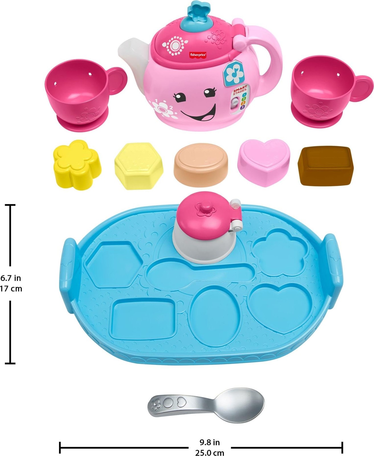Little People: Sweet Manners Tea Set – Mattel (Pack of 2)