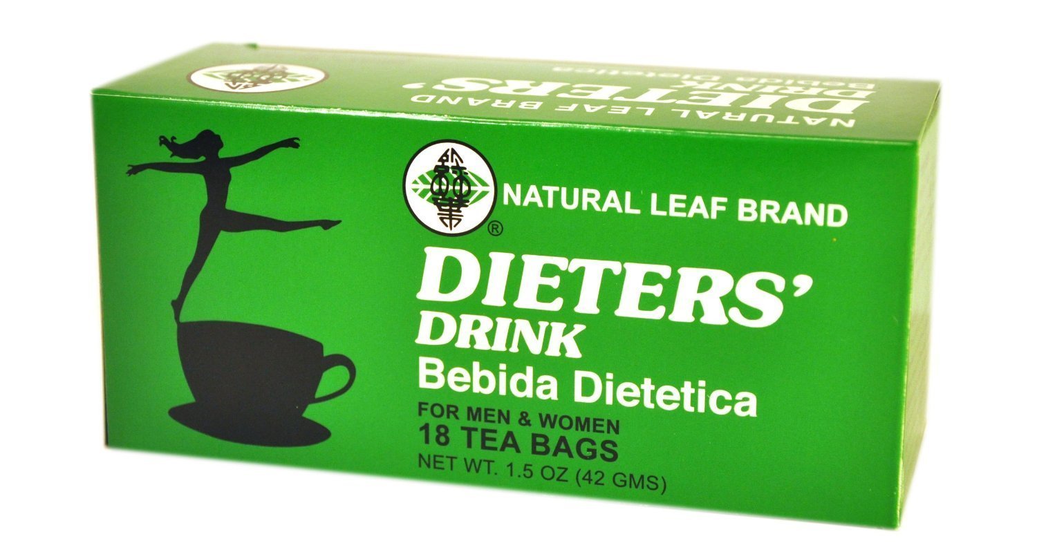 3 Boxes of Natural Leaf Brand Dieters’ Tea 1.5 OZ. (18 Teabags)