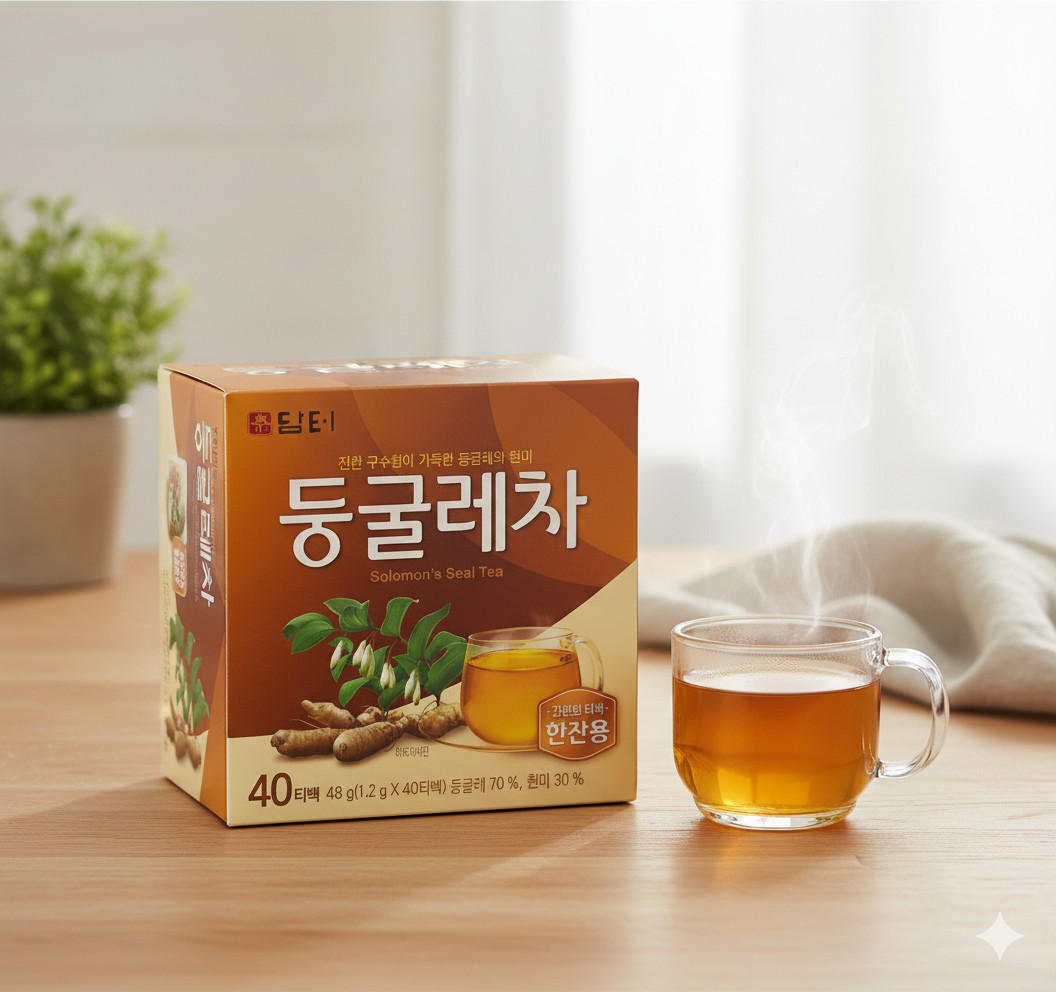 Damtuh Korean Solomon’s Seal Tea 담터 둥굴래차 – Traditional Herbal Tea