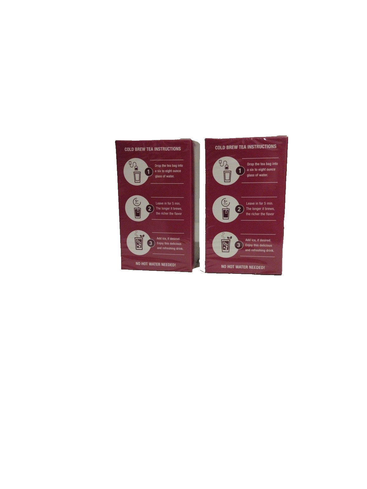 2 COLD BREW ICED TEA PASSION FRUIT GREEN TEATOWN 25 Bags