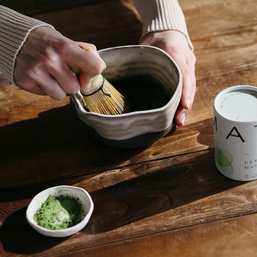 DONA First Flush Ceremonial Grade Matcha Powder 1.1 oz Stone-Milled Japanese