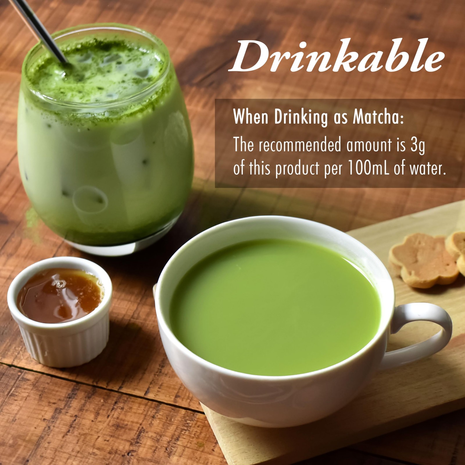Japanese Pure Matcha Paste, Handy for Baking and Cooking, Easy to Add Matcha …