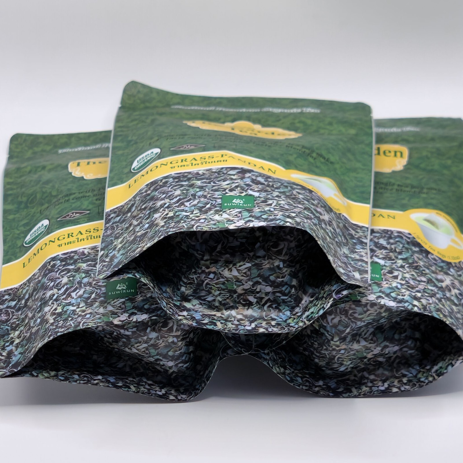 Tea Herbal Lemongrass Pandans Organic Natural Premium Drink The Garden Tea Set 3